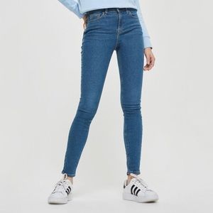 Topshop Petite Moto Authentic Jamie Jeans